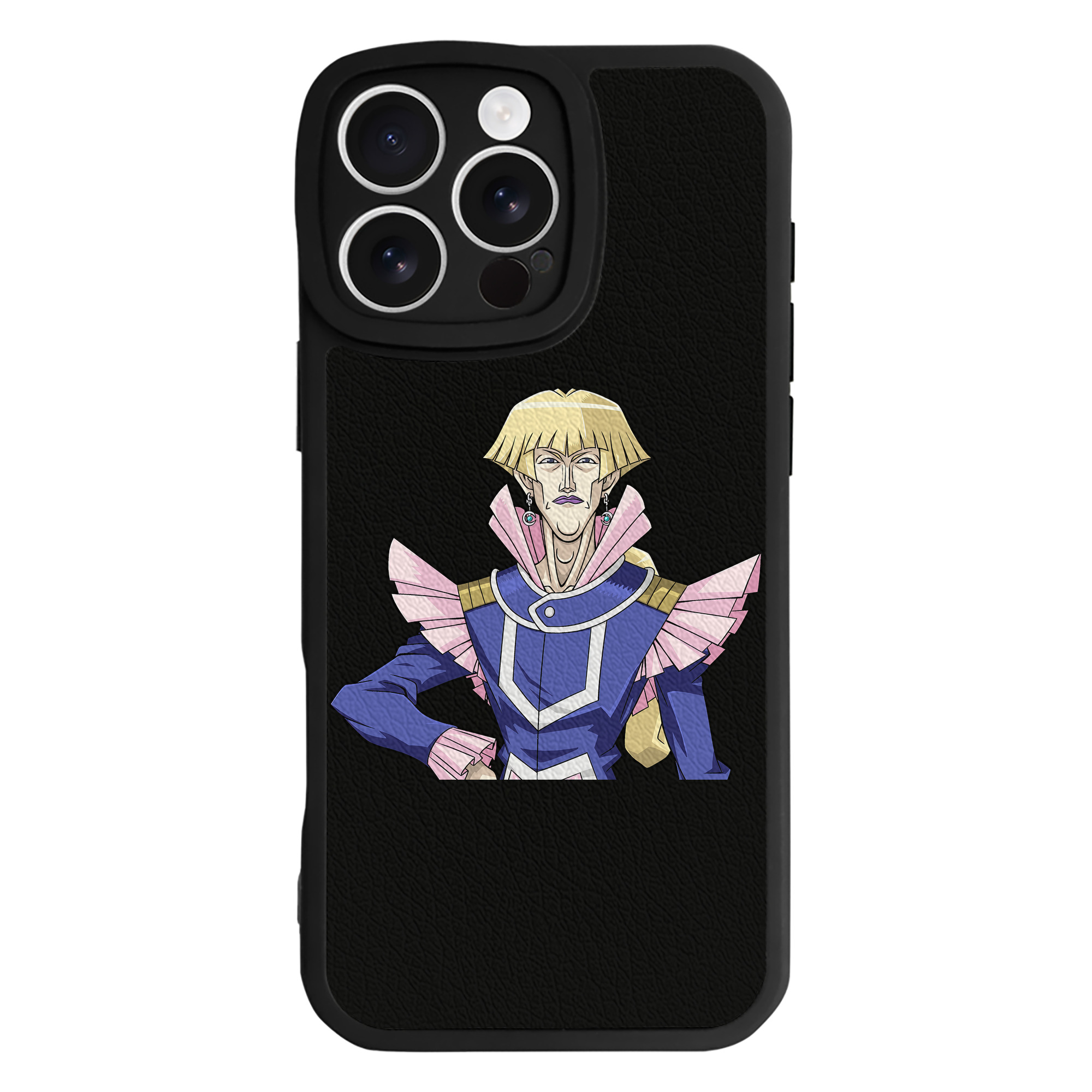 遊☆戯☆王 Yu-Gi-Oh! 【iPhone 16シリーズ対応】シリコンスマホケース（レザー調） 材質：シリコン